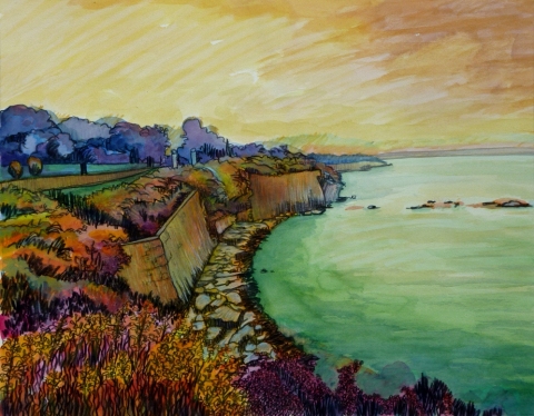 DeAnn L Prosia Watercolors with Colored Pencil watercolor with colored pencil