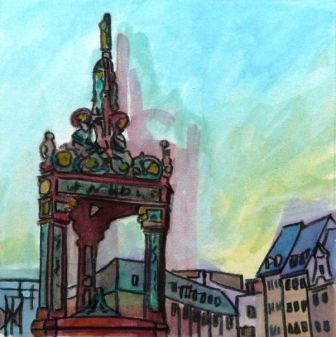 DeAnn L Prosia Watercolors with Colored Pencil watercolor with colored pencil