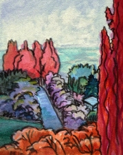 DeAnn L Prosia Watercolors watercolor with color pencil