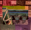  Fenway Park Art Gallery Encaustic Collage