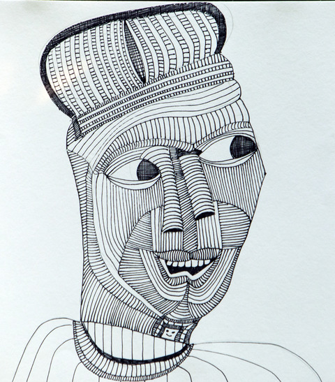 Deb Mell Portraits on Paper  