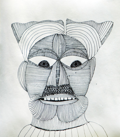 Deb Mell Portraits on Paper  