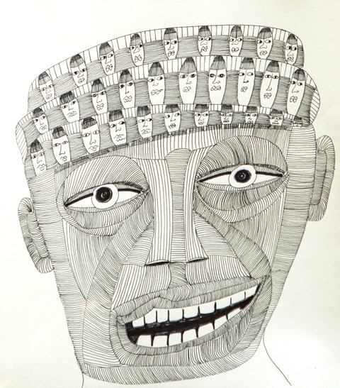 Deb Mell Portraits on Paper  