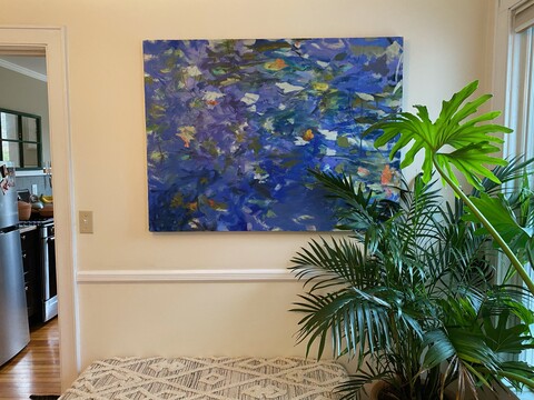 Deborah Katz Installed Paintings 