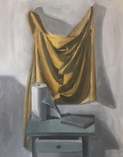 Deborah Pohl  Interiors, etc.  Oil on panel