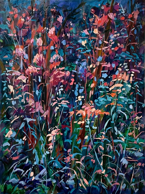 DIANE CARR  oil on canvas