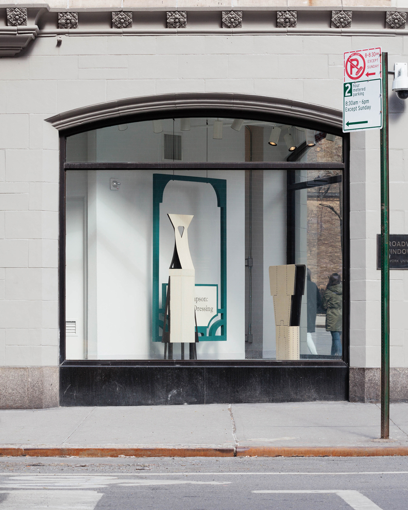 Diane Simpson Broadway Windows, NYU, New York, <i>Window Dressing,</i> 2014 
