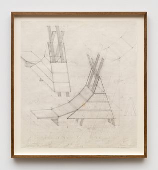  Applied Arts (2019-2023) graphite on vellum graph paper 