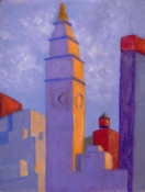 Diane Hardy Waller SCAPES,  Paintings city, town and land scapes Oil on Canvas