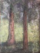 Diane Hardy Waller Atmospherics,  large scale watercolor paintings  