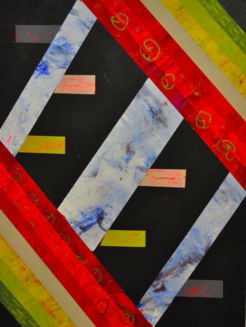 Composition #100 Available Paintings Mixed Media on Panel