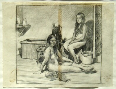 Don Wynn Drawings and Watercolors pencil