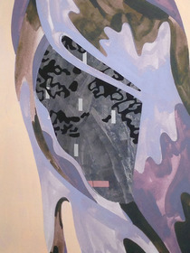 Doug Henders Background Checks Oil Paint on Canvas