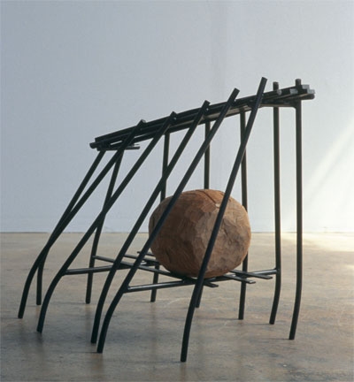 Douglas Culhane Sculpture wood & steel