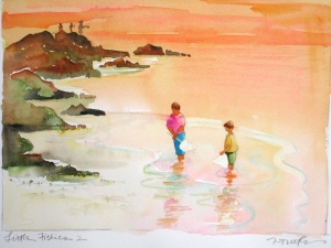 Nancy Tuttle Watercolor on paper watercolor