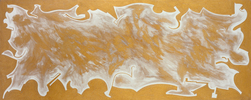 EGON ZIPPEL / Online Archive Ornamental / Technoid / Insectoid Acrylic on canvas