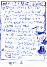 EGON ZIPPEL / Online Archive Waiting For 1993-2022 