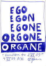 EGON ZIPPEL / Online Archive 2009 