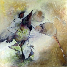 Eileen Bowie Image Gallery 2 - Medium Sized Paintings Oil and Mixed Media on Panel