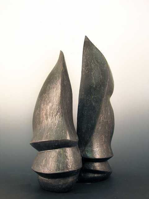 Elaine Lorenz Knife Edge Series  Glazed Ceramic