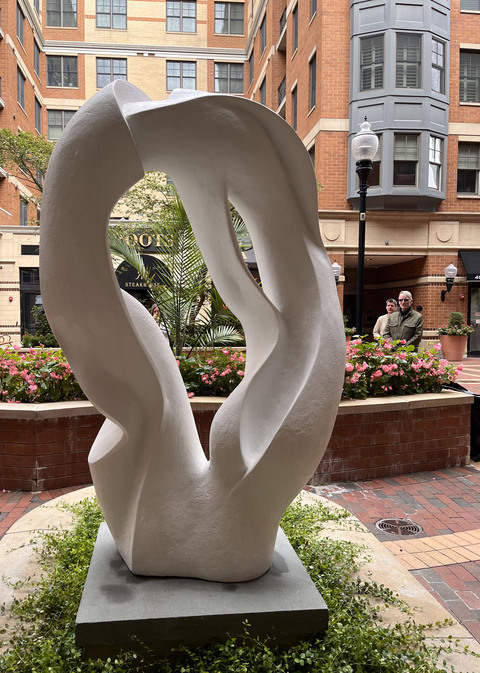 Elaine Lorenz Public Sculptures and Commissions Fiber glass reinforced cement