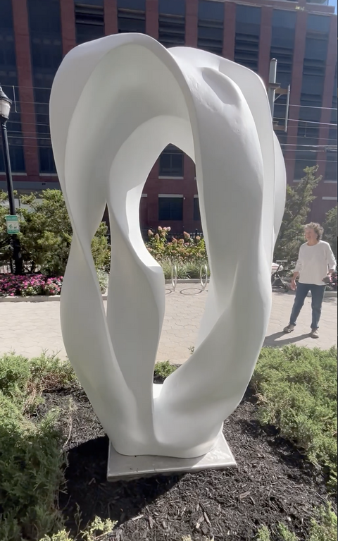 Elaine Lorenz Public Sculptures and Commissions Fiber glass reinforced cement