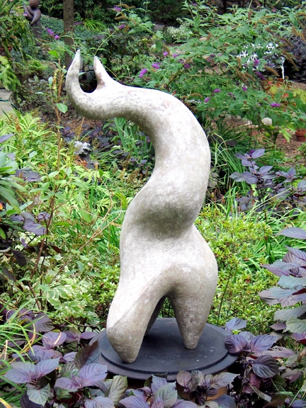 Elaine Lorenz Outdoor Sculpture Ceramic, glazed