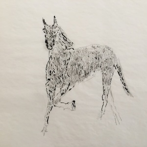 ELENI SMOLEN Wherever I Travel  15x15 