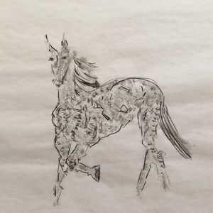 ELENI SMOLEN Wherever I Travel  15x15 