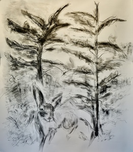 ELENI SMOLEN Sketches From The Forest 2024 51 x 44 in