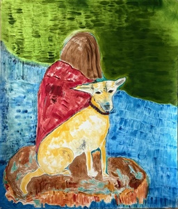 ELENI SMOLEN Sketches From The Forest and the Sea  51 x 44 in