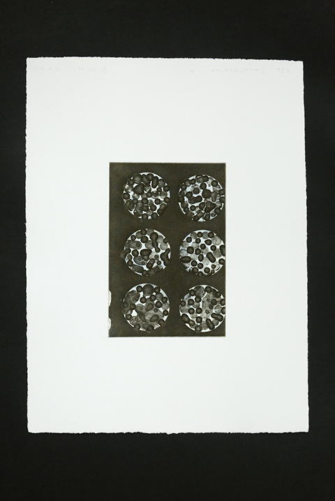 Elisabeth Haly Meyer 2018-2021 Two Plate Aquatint (Spitbite) on Hahnemule 