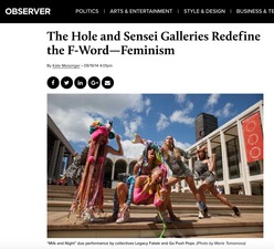 The Hole and Sensei Galleries Redefine the F-Word—Feminism By Kate Messinger • 09/19/14 