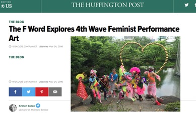 The F Word Explores 4th Wave Feminist Performance Art 11/24/2015 Dec 06, 2017