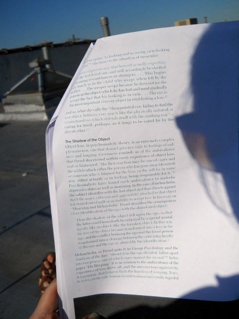 Shadow of the Object Studio situations - photographs