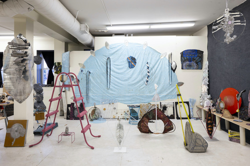 Elisa Lendvay Studio The Pool (and garden) 2025, and related, selecting images 