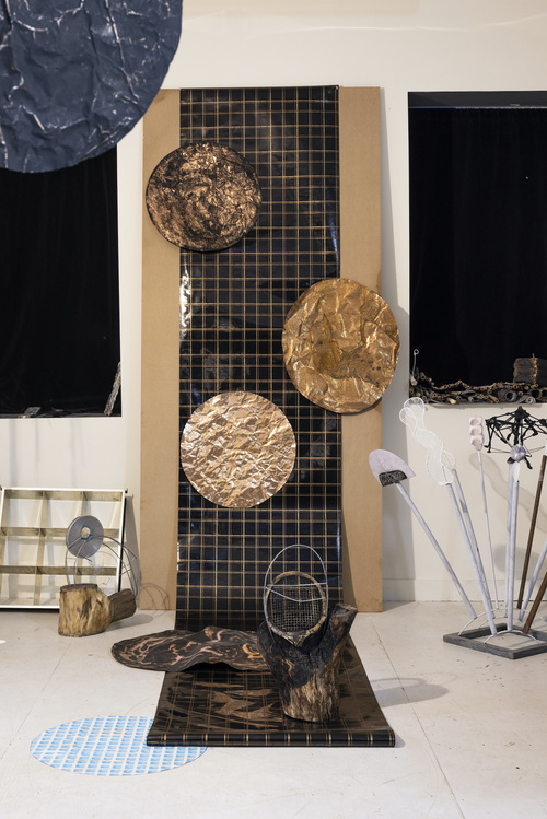 Elisa Lendvay Studio The Pool (and garden) 2025, and related, selecting images 