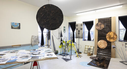 Elisa Lendvay Studio The Pool (and garden) 2025, and related, selecting images 