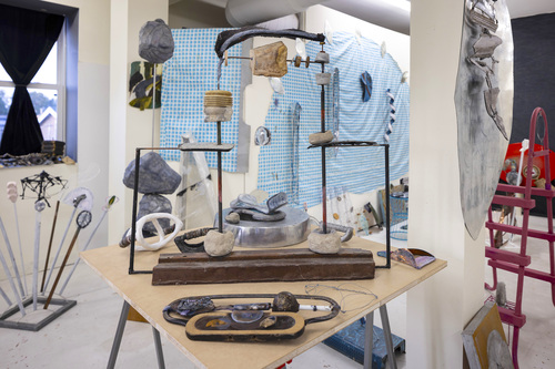 Elisa Lendvay Studio The Pool (and garden) 2025, and related, selecting images 