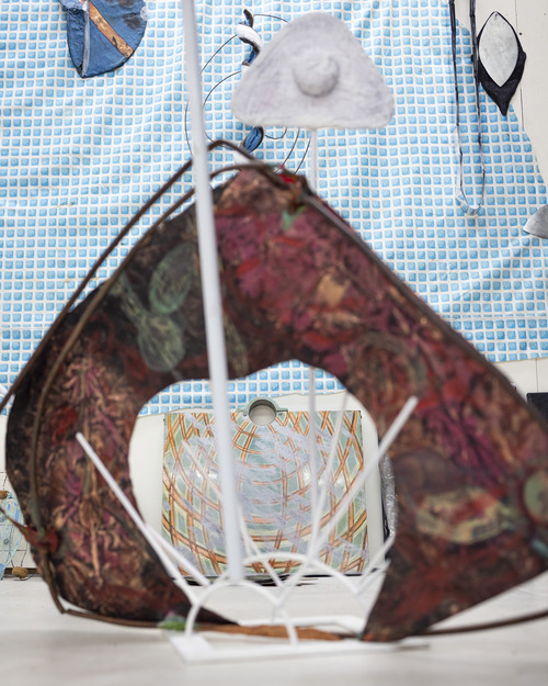 Elisa Lendvay Studio The Pool (and garden) 2025, and related, selecting images 