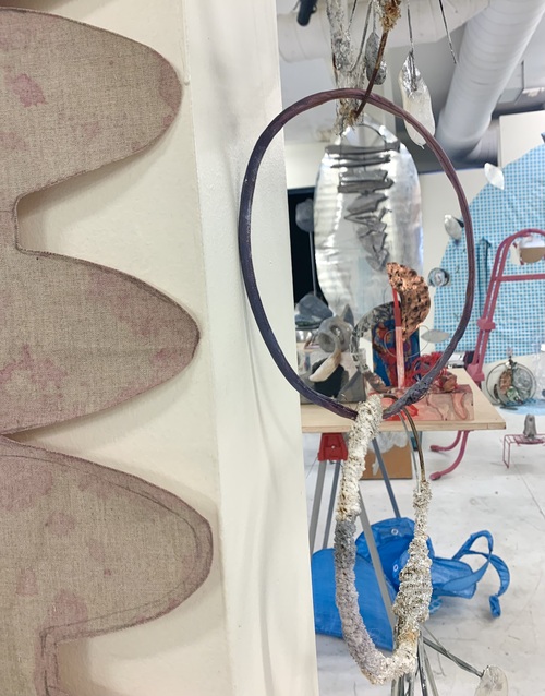 Elisa Lendvay Studio The Pool (and garden) 2025, and related, selecting images 