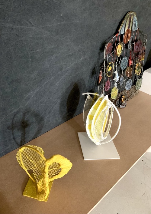 Elisa Lendvay Studio The Pool (and garden) 2025, and related, selecting images 