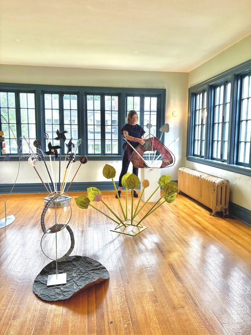 Elisa Lendvay Studio The Pool (and garden) 2025, and related, selecting images 