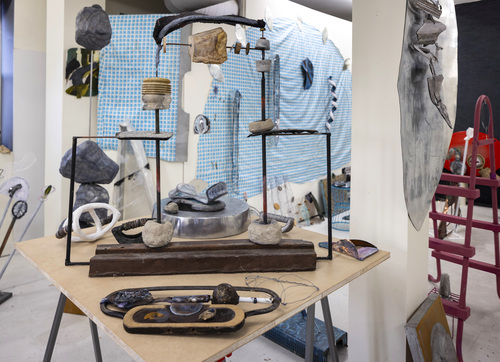 Elisa Lendvay Studio The Pool (and garden) 2025, and related, selecting images 