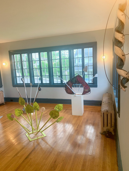 Elisa Lendvay Studio The Pool (and garden) 2025, and related, selecting images 