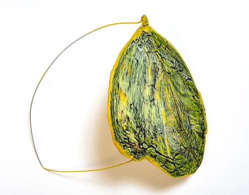 Elisa Lendvay Studio The Pool (and garden) 2025, and related, selecting images  steel, copper, gouache, acrylic and oil 