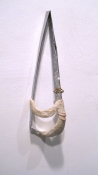 Elisa Lendvay Studio Selected Works 2011-2012 metal, papier mache,chenille stem, acrylic medium