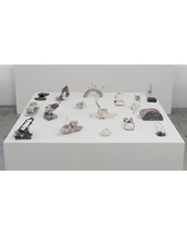 Elisa Lendvay Studio Selected Small Sculptures: The Queries 