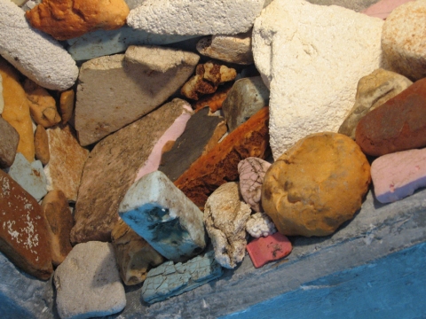 The Apartment(detail) Installation washed up foam