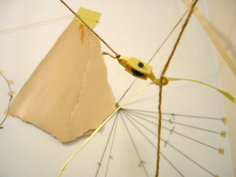 constellation(detail) Installation found and mixed media
